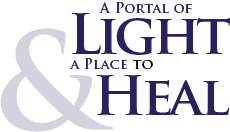 Image says a portal of light and a place to heal